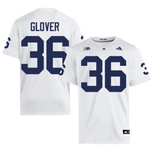 #36 Men's Amar'e Glover College Football Nittany Lions Alumni White Jersey 679146-605