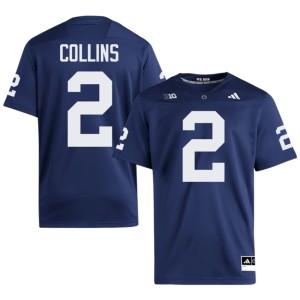 #2 Navy Lions Game Audavion Collins College Football Men Jerseys 715170-334