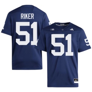 #51 Men's Roaring Lions College Football Player Brock Riker Navy Jerseys 467336-712