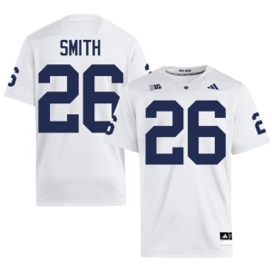 #26 Lions Mens College Football Cam Smith White High School Jersey 989524-904