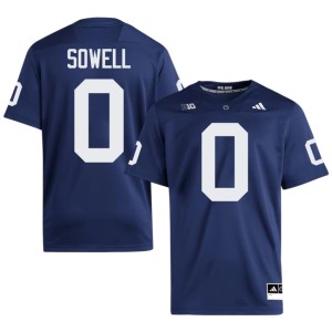 #0 Chase Sowell College Football High School Penn State Lions Navy Men Jersey 799754-310