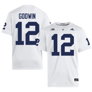 #12 Chris Godwin Mens White Replica College Football Roaring Lions Jersey 603624-390