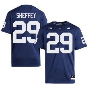 #29 Men College Football D'Antae Sheffey Alumni Navy PSU Nittany Lions Jerseys 404535-527