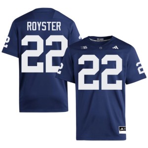 #22 Penn State Nittany Lions Navy Replica College Football Men Evan Royster Jersey 226890-468