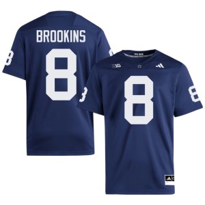 #8 Navy Penn State Karon Brookins Stitched College Football Mens Jerseys 967694-753