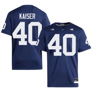 #40 Keian Kaiser Men Navy PSU Nittany Lions College Football Alumni Jerseys 667883-386