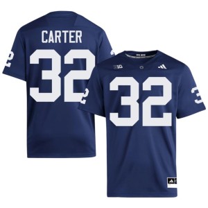 #32 Navy College Football Mens PSU Lions Ki-Jana Carter Replica Jerseys 435521-661