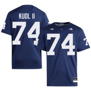 #74 Kuol Kuol II Navy College Football Roaring Lions Men High School Jersey 195038-915