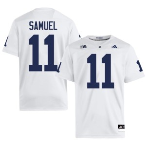 #11 College Football Game Nittany Lions Lyrick Samuel White Mens Jersey 467594-696
