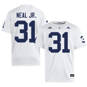 #31 College Football White High School Marcus Neal Jr. Penn State Nittany Lions Men's Jerseys 653918-700