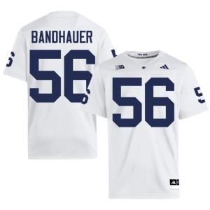 #56 Mason Bandhauer 2026 Penn State Nittany Lions Men's White College Football Jerseys 513229-284