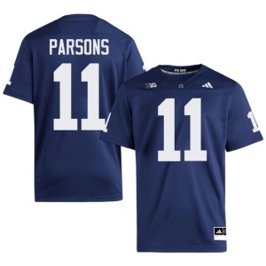#11 College Football Navy Micah Parsons Men's NCAA Penn State Jerseys 608696-177