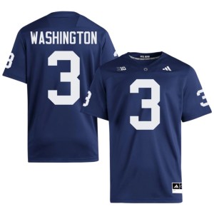 #3 Parker Washington Mens Navy College Football Nittany Lions NCAA Jersey 724689-170