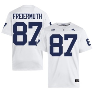 #87 Pat Freiermuth Men NCAA College Football Roaring Lions White Jerseys 987260-520