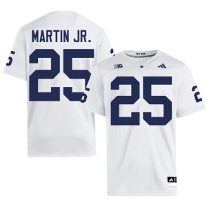 #25 High School White Men Quinton Martin Jr. Roaring Lions College Football Jerseys 841866-401