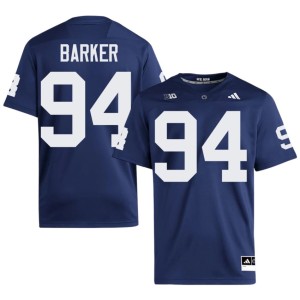 #94 Men's Embroidery College Football PSU Nittany Lions Navy Ryan Barker Jersey 513122-845