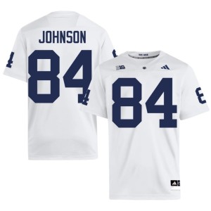 #84 2026 Men White College Football Nittany Lions Theo Johnson Jerseys 617272-966