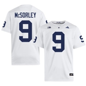#9 College Football White Mens Trace McSorley 2026-27 Nittany Lions Jerseys 538432-457