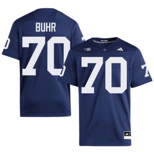 #70 Trevor Buhr Navy Men College Football University Nittany Lions Jerseys 278185-575