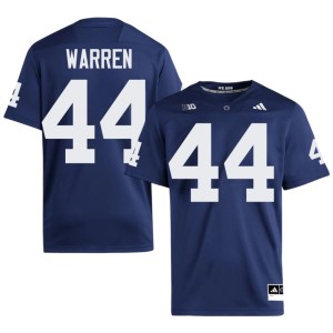 #44 Men Tyler Warren Stitched Navy Penn State College Football Jerseys 964861-211