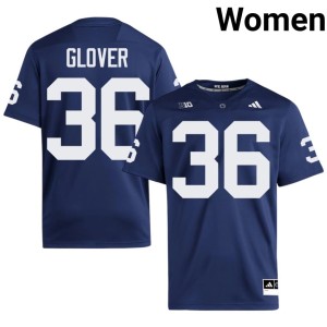 #36 College Football Penn State Nittany Lions Womens Navy Amar'e Glover 2026 Jersey 958985-681