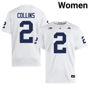 #2 Audavion Collins 2026-27 College Football Penn State Women's White Jersey 919344-127