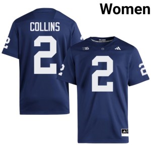 #2 Women's College Football Navy Audavion Collins Limited Roaring Lions Jersey 798382-456