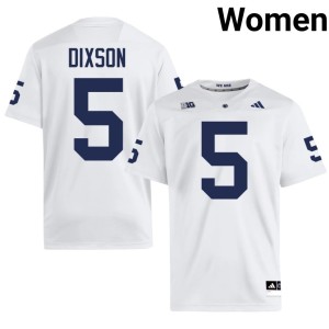 #5 Daryus Dixson White Women's Penn State Lions College Football 2026-27 Jersey 369654-795