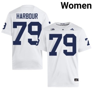 #79 Donnie Harbour White Women's College Football Limited Roaring Lions Jerseys 503893-551