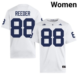 #88 College Football University Lions Elijah Reeder Womens White Jersey 917620-933