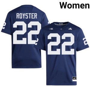 #22 Women's Roaring Lions Evan Royster Navy College Football 2026 Jerseys 259839-734
