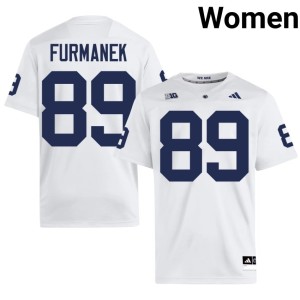 #89 2026 Womens Penn State College Football Finn Furmanek White Jerseys 675497-883