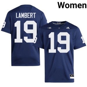 #19 Women Stitched Jack Lambert Navy College Football Penn State Lions Jerseys 370710-279