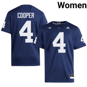 #4 Womens College Football Jeremiah Cooper Navy High School Penn State Jersey 331477-183