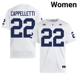 #22 Women's John Cappelletti High School College Football Nittany Lions White Jersey 282455-318