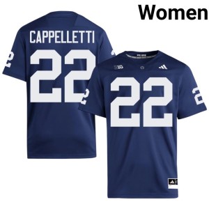 #22 Penn State Lions Women's Navy College Football Alumni John Cappelletti Jerseys 215206-128