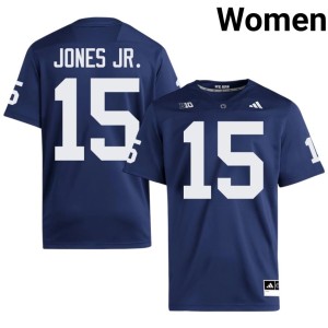 #15 Women PSU Navy Keith Jones Jr. Alumni College Football Jerseys 486976-697