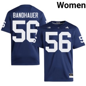 #56 College Football Navy Mason Bandhauer Penn State Lions 2026 Womens Jerseys 797549-657