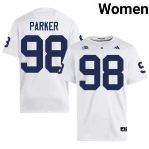 #98 Matthew Parker Roaring Lions 2026-27 White College Football Women's Jersey 537608-631