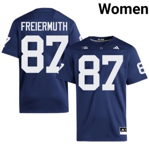 #87 Womens PSU Limited College Football Navy Pat Freiermuth Jersey 302064-237