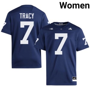 #7 Navy College Football Alumni Women's Zion Tracy Penn State Nittany Lions Jersey 823014-638