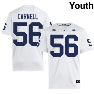 #56 College Football Roaring Lions Alijah Carnell Youth White Limited Jersey 550506-325