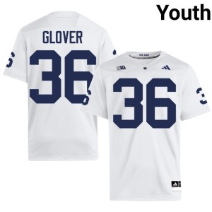#36 PSU White College Football Embroidery Amar'e Glover Youth Jerseys 918959-386