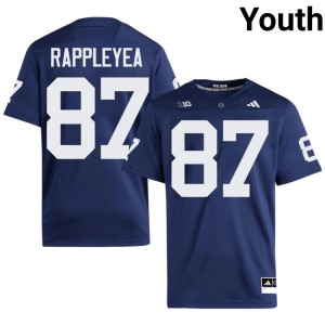 #87 Lions Youth 2026 Navy College Football Andrew Rappleyea Jersey 778206-450