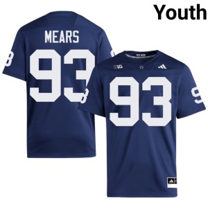 #93 Youth College Football Penn State Nittany Lions Bobby Mears Navy University Jerseys 518195-822