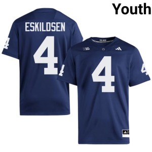 #4 College Football Youth Roaring Lions Player Navy Brett Eskildsen Jersey 737135-552