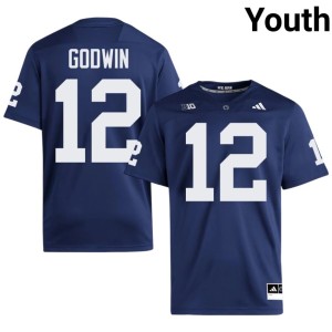 #12 College Football Youth Navy Official Nittany Lions Chris Godwin Jerseys 245396-725