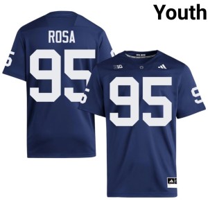 #95 2026-27 Lions Cristiano Rosa Navy Youth College Football Jerseys 323006-359