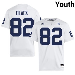 #82 White 2026-27 College Football Ethan Black PSU Lions Youth Jerseys 244742-322