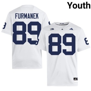 #89 White Player Youth Penn State College Football Finn Furmanek Jersey 447430-872